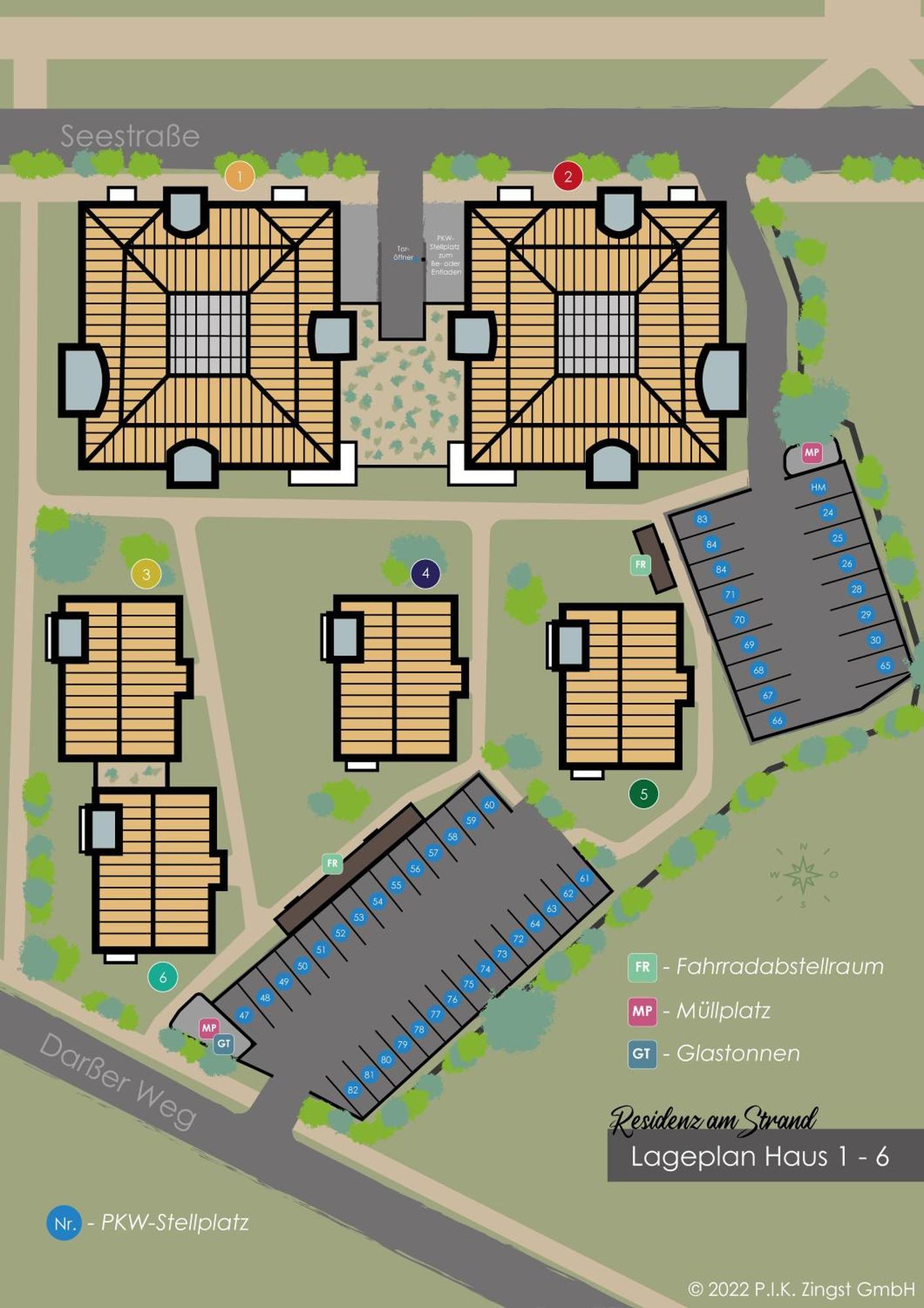 Residenz Am Strand Wohnung 1-18 Zingst Zewnętrze zdjęcie